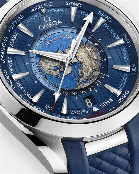 omega seamaster worldtimer gmt|omega aqua terra world timer.